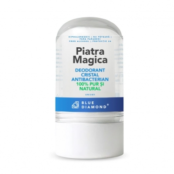 PIATRA MAGICA - Deodorant cristal antibacterian Alaun de potasiu 